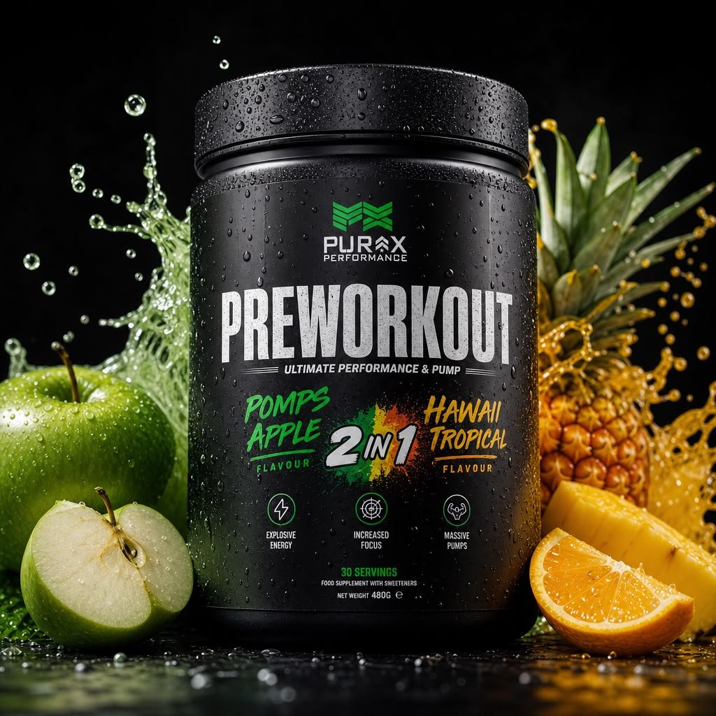 PUROX Pre-Workout Green Apple